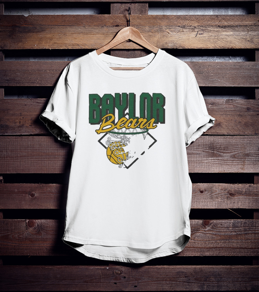 Baylor Bears Basketball Nothing But Net T-Shirt