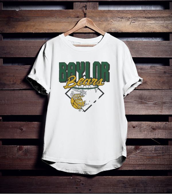 Baylor Bears Basketball Nothing But Net T-Shirt