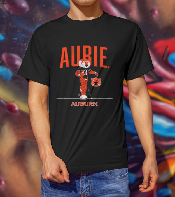 Auburn Football Aubie Mascot Walking T-Shirt