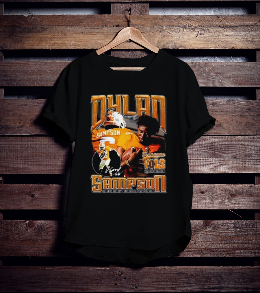 Dylan Sampson Vols Rushing Touchdown Breakout NIL T-Shirt