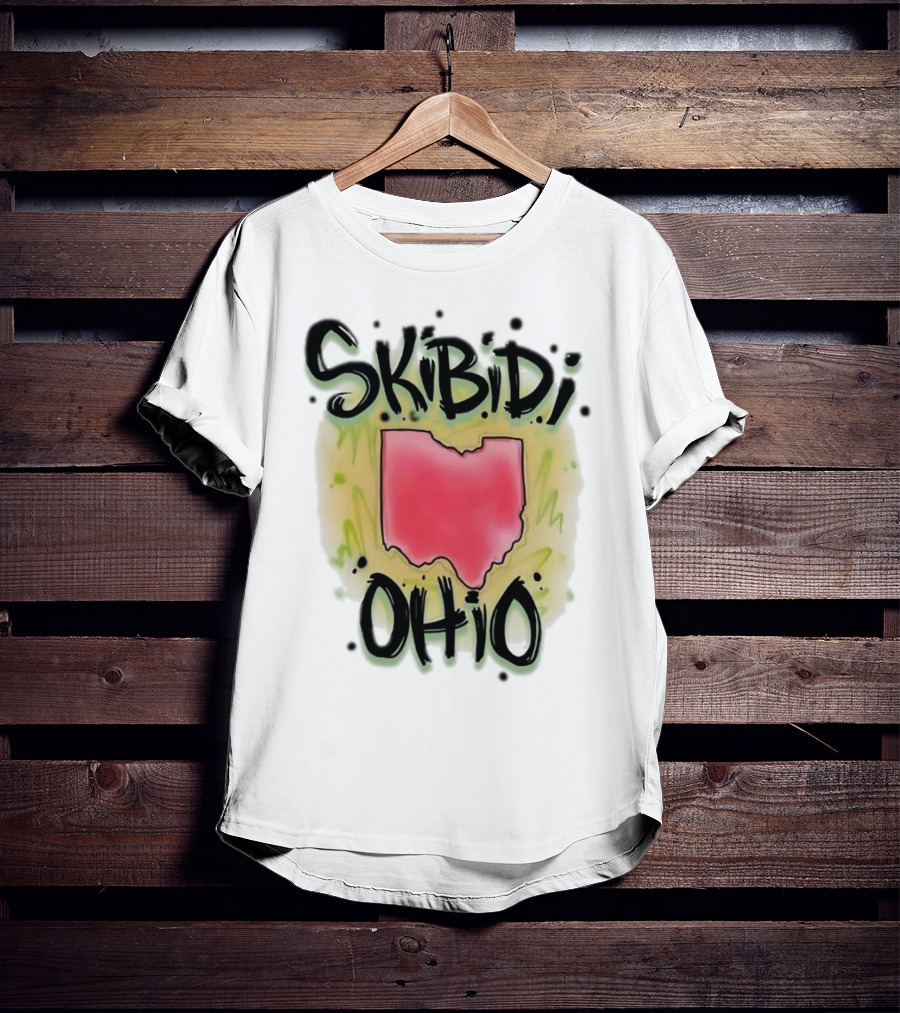 Foolish Gamers Skibidi Ohio Map T-Shirt