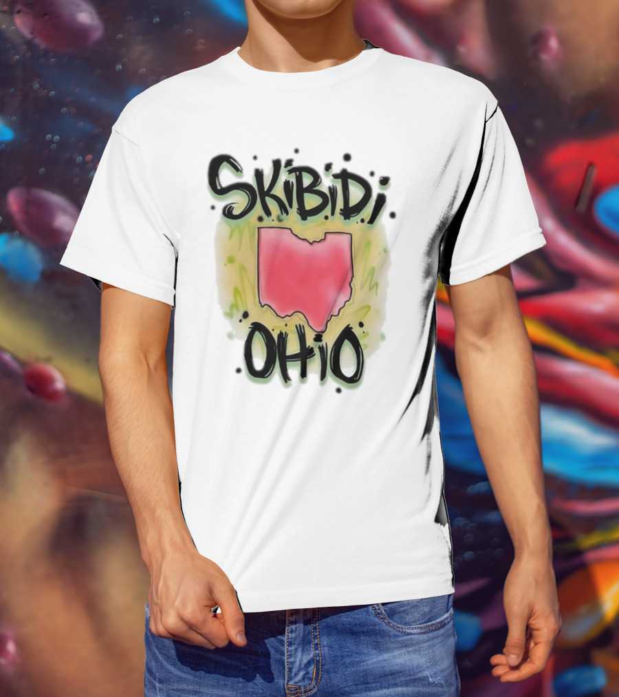 Foolish Gamers Skibidi Ohio Map T-Shirt