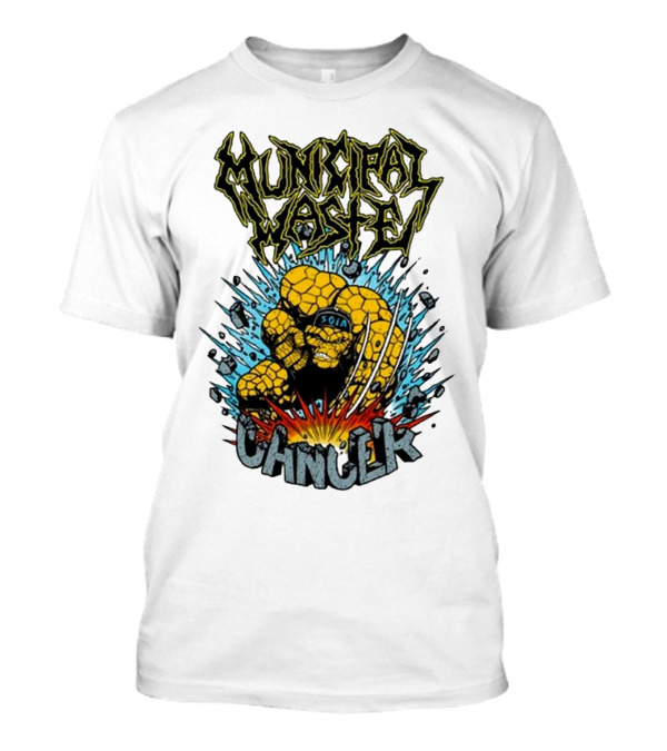 Municipal Waste SOIA Thing Clobberin Cancer Explosion T-Shirt