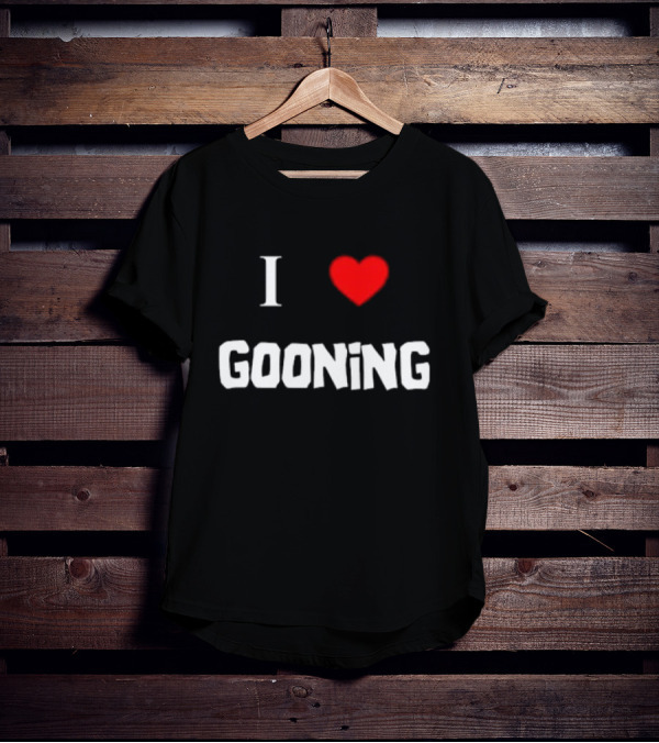 I Love Gooning Vegetable Chopping Channel T-Shirt