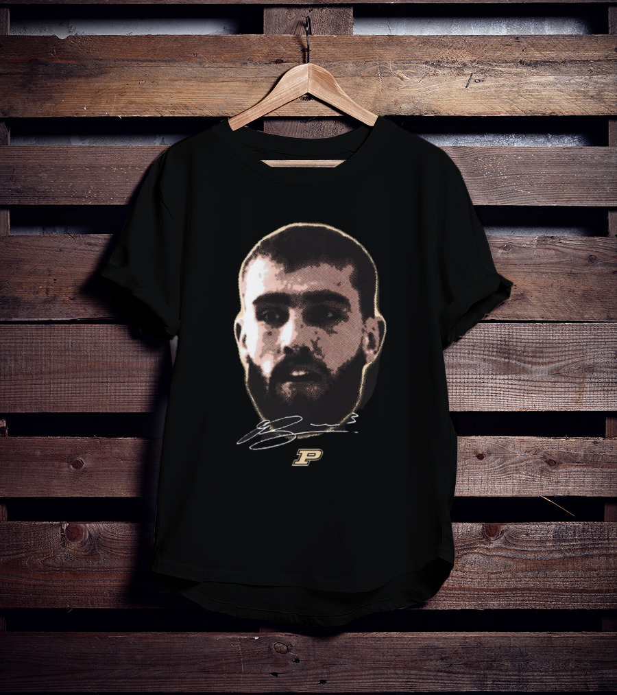 Braden Smith Purdue Boilermakers Signature P T-Shirt