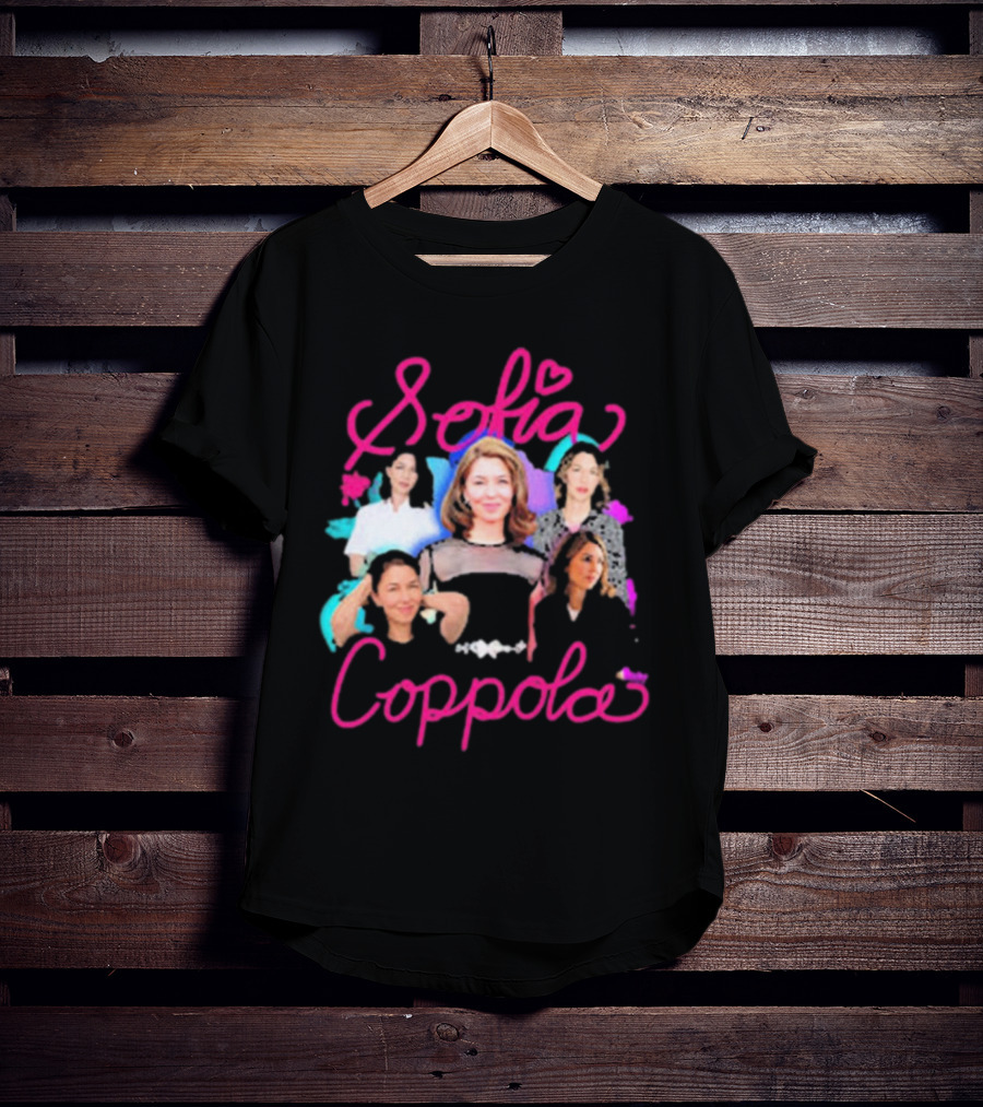 Sofia Coppola Photos Collage T-Shirt