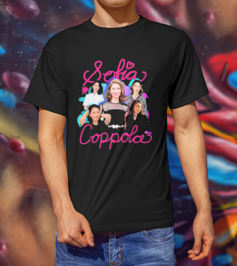 Sofia Coppola Photos Collage T-Shirt