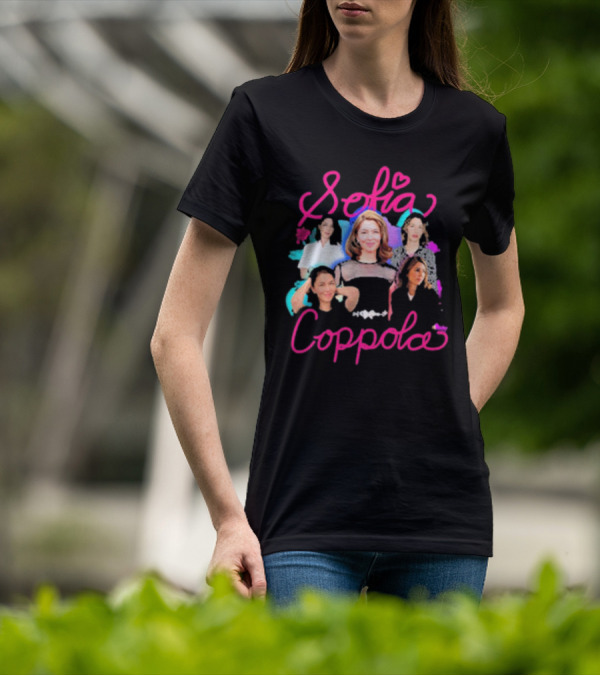 Sofia Coppola Photos Collage T-Shirt