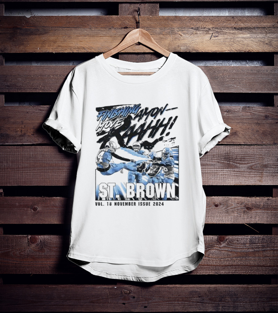 FINISHING MOVE AMON-R-AAHHH ST. BROWN VOL. 18 NOVEMBER ISSUE T-Shirt