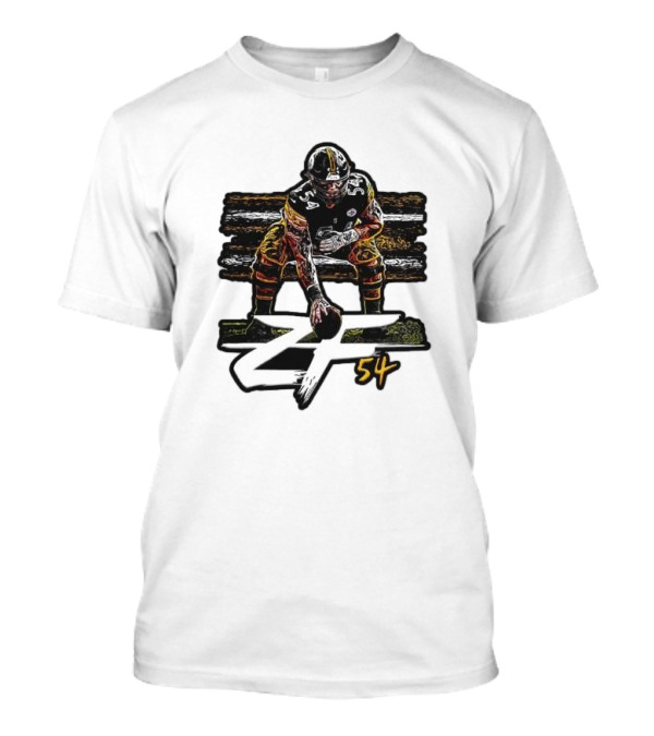 ZF54 Zach Frazier Pittsburgh Steelers Football Player T-Shirt