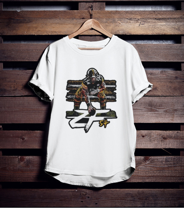 ZF54 Zach Frazier Pittsburgh Steelers Football Player T-Shirt