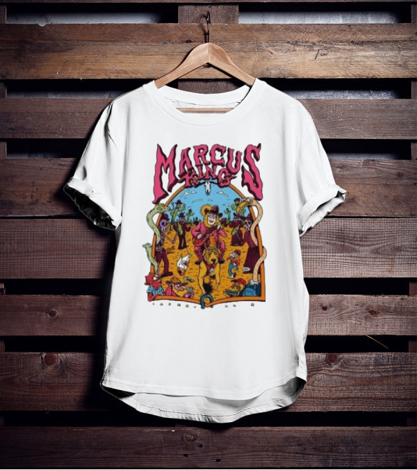 Marcus King Wild West Adventure With Cowboys And Skeletons T-Shirt