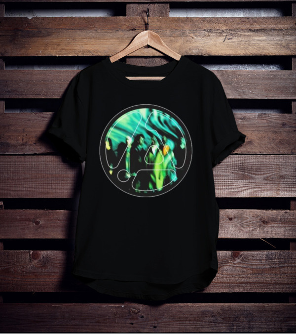 Linkin Park From Zero Framed Green Abstract Circle T-Shirt