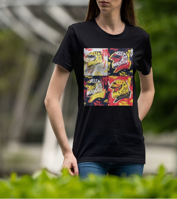 Red Bull Racing Verstappen Pop Art Helmet T-Shirt