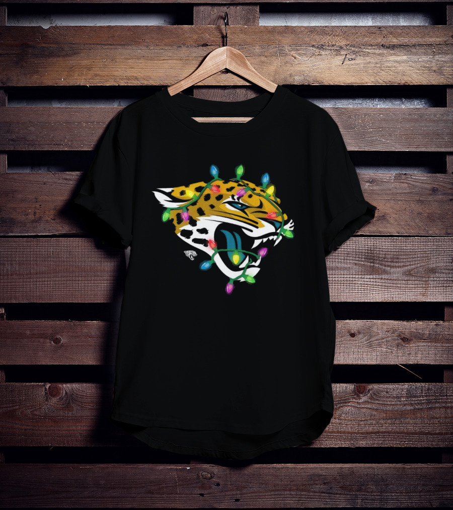 Jacksonville Jaguars Holiday Lights T-Shirt