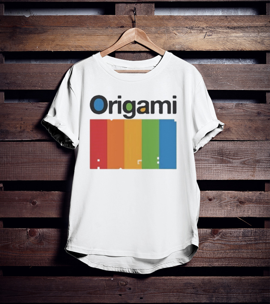 Origami Spectrum Rainbow Blocks T-Shirt