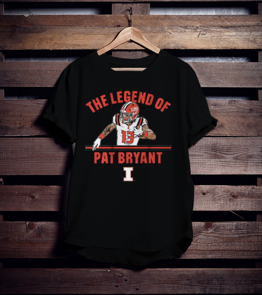 Illinois Football The Legend Of Pat Bryant I T-Shirt