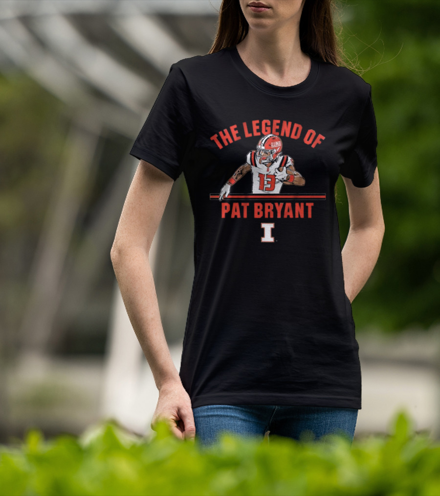 Illinois Football The Legend Of Pat Bryant I T-Shirt