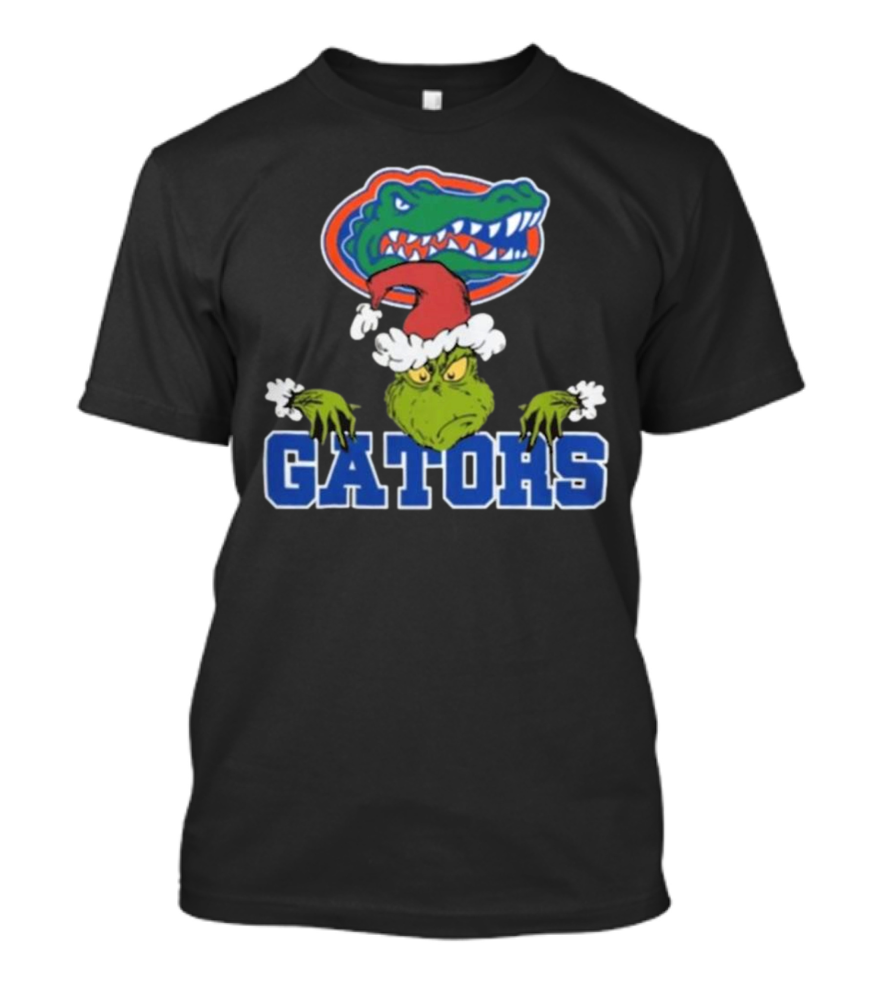 Florida Gators Grinch Christmas Football T-Shirt