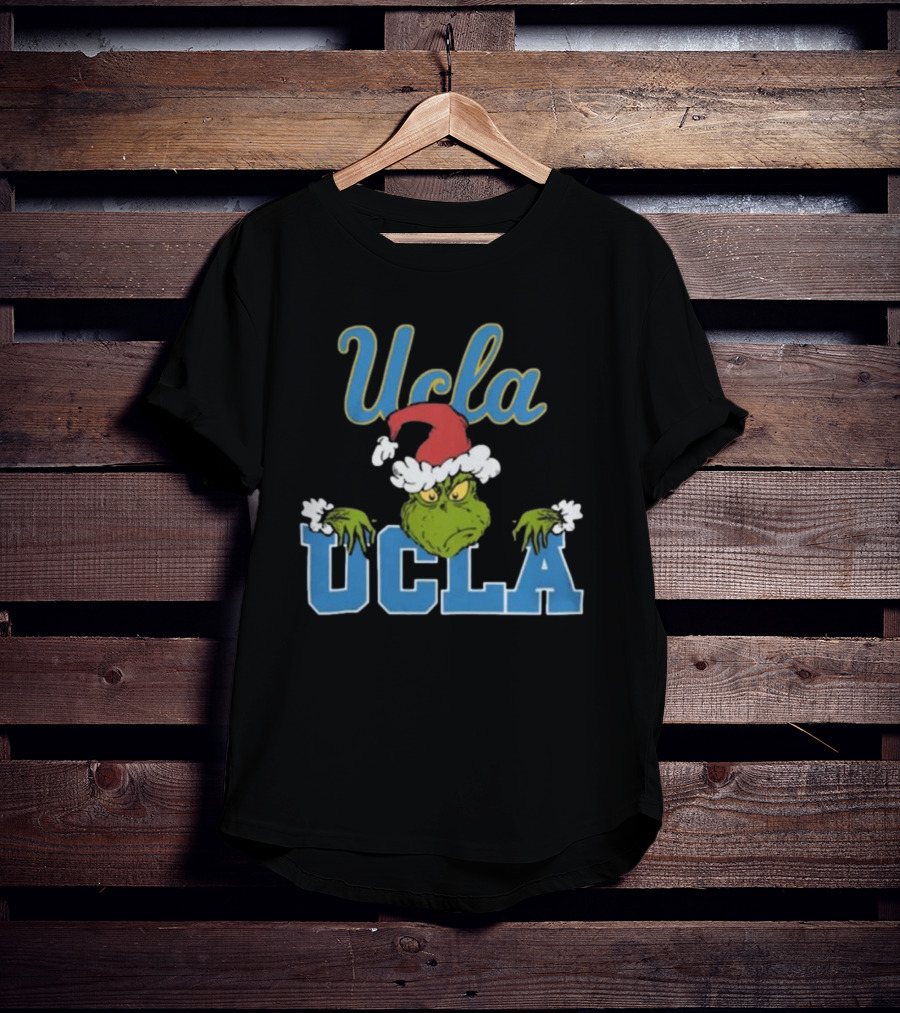 UCLA Bruins NCAA Football Grinch Christmas T-Shirt