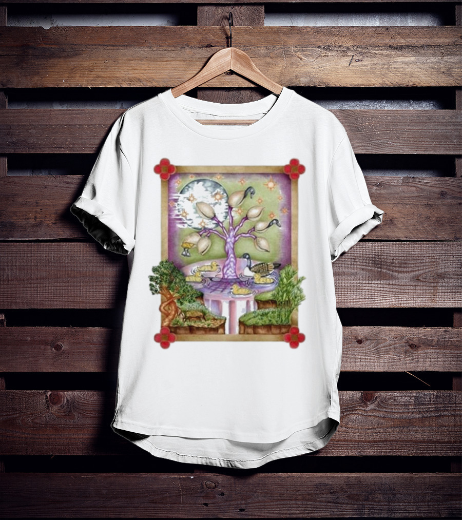 Crumbtheband Crumb Amama Enchanted Tree And Celestial Harmony T-Shirt