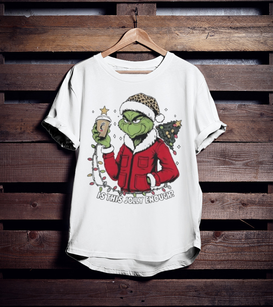 Cincinnati Bearcats Grinch Christmas Is This Jolly Enough T-Shirt