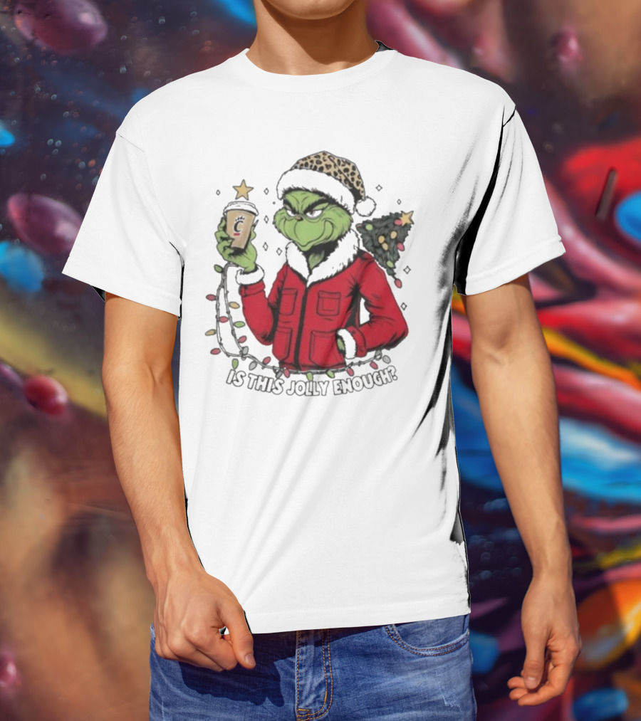 Cincinnati Bearcats Grinch Christmas Is This Jolly Enough T-Shirt