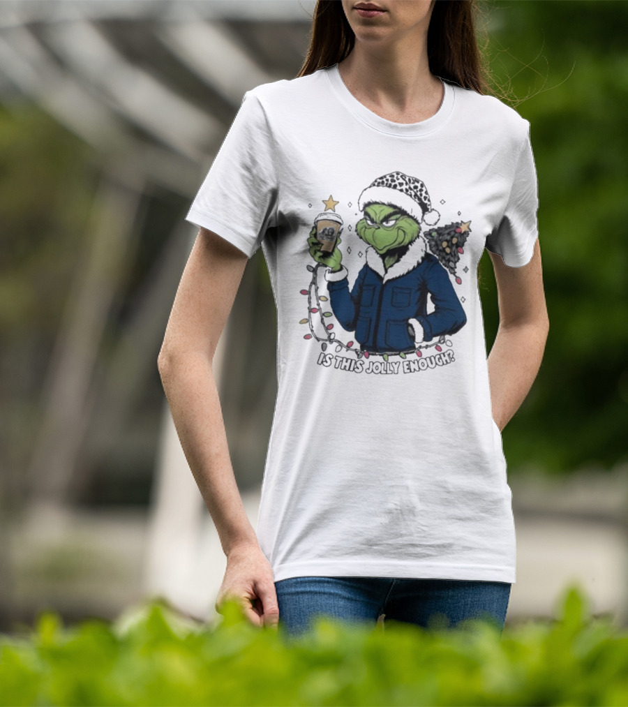 Old Dominion Monarchs Santa Grinch Christmas Is This Jolly Enough T-Shirt