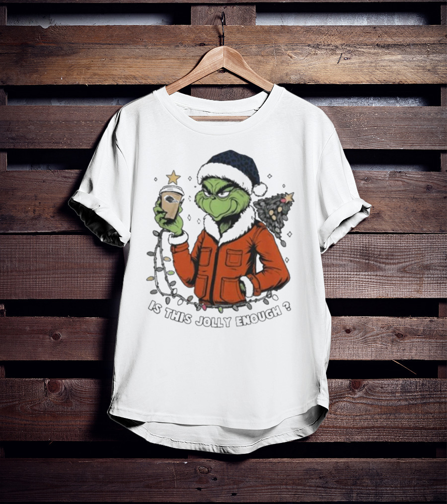 UTSA Roadrunners Santa Grinch Is This Jolly Enough Merry Christmas T-Shirt