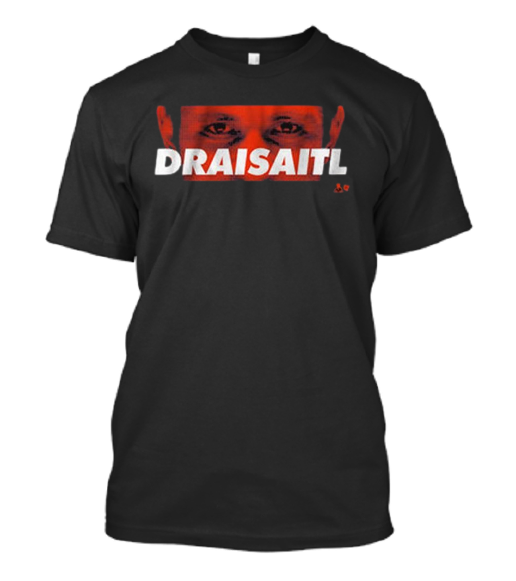 Draisaitl Eyes Bold Red Focus T-Shirt