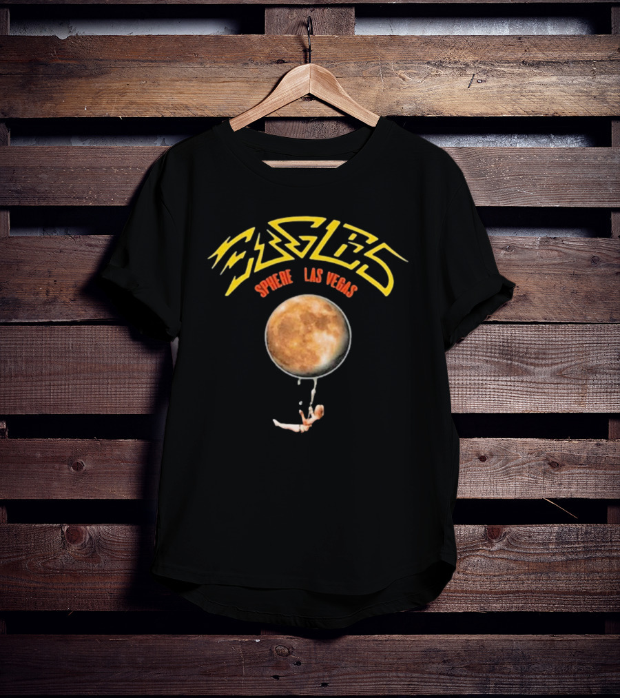 Eagles Sphere Las Vegas Moon Trapeze T-Shirt