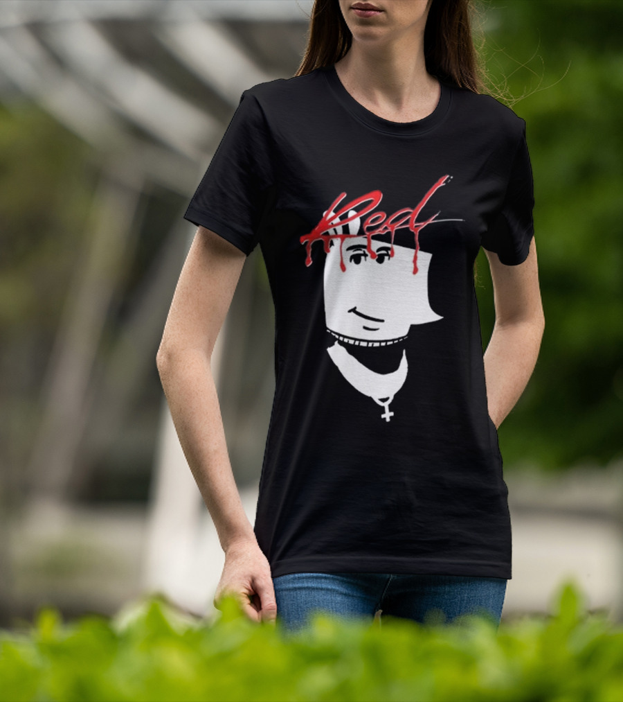 Red Dippytees Chill Guy X Carti T-Shirt