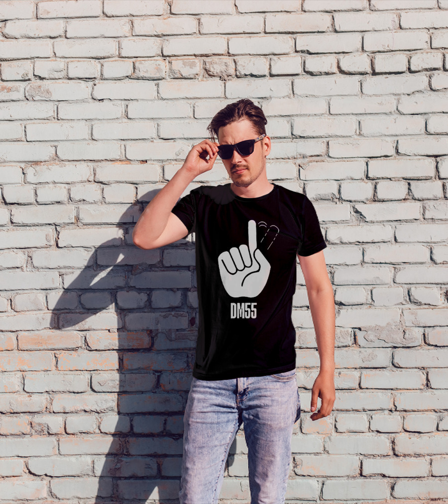 DM55 Mutombo Records Finger Wag T-Shirt