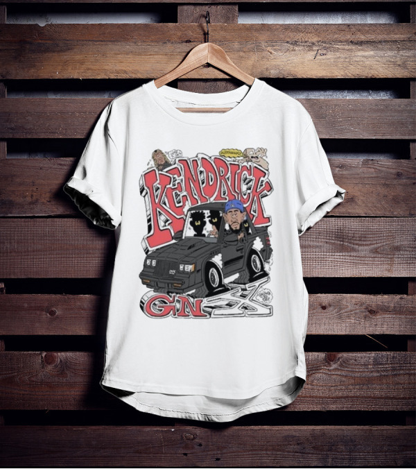 Kendrick GNX Freakorico Cartoon Car T-Shirt
