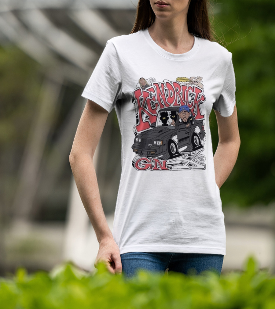 Kendrick GNX Freakorico Cartoon Car T-Shirt