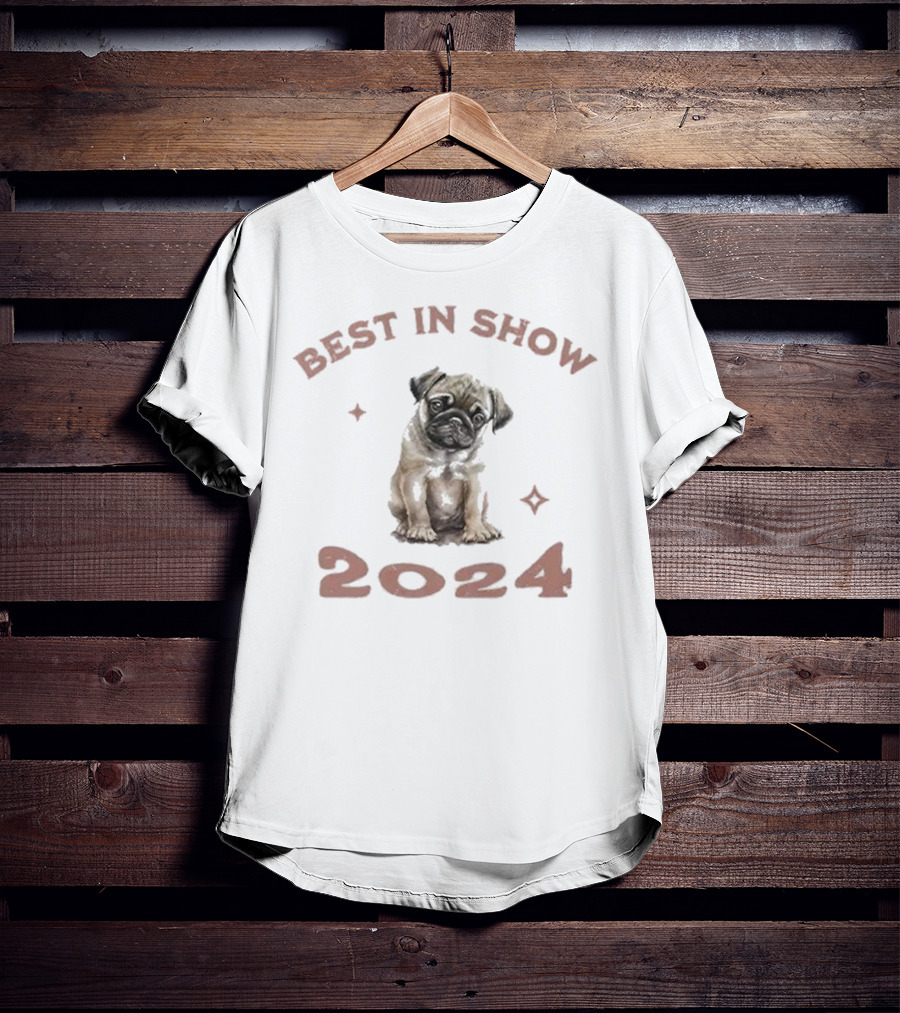 Vito The Pug Best In Show T-Shirt