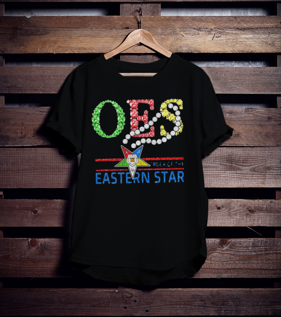 OES Bling Eastern Star Christmas T-Shirt