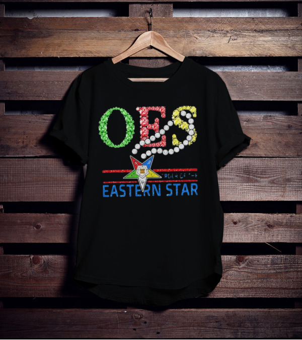 OES Bling Eastern Star Christmas T-Shirt