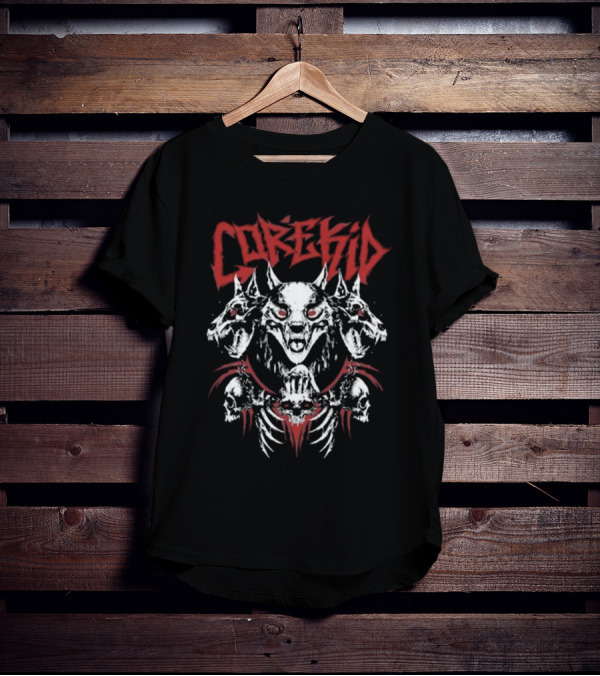 Nik Nocturnal Cerberus Corekid Metal T-Shirt