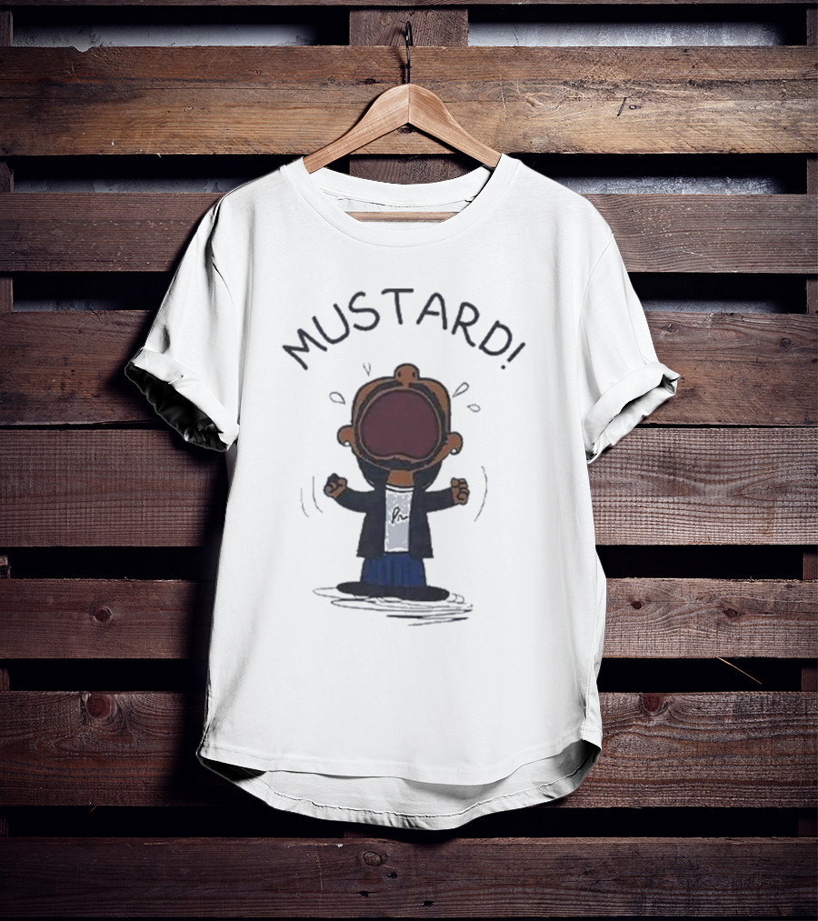 Kendrick Lamar MUSTARD Peanuts Meme T-Shirt