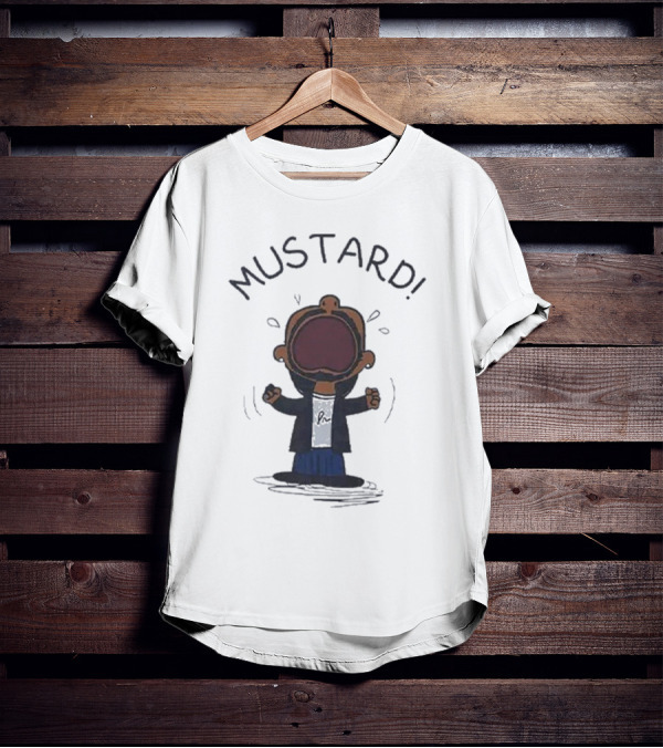 Kendrick Lamar MUSTARD Peanuts Meme T-Shirt