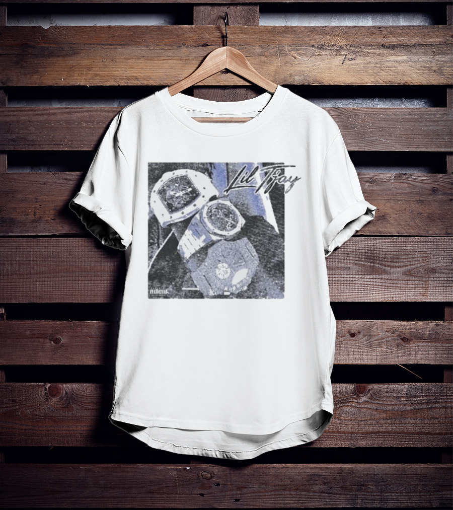 Lil Tjay Took A While Album Cover Watches T-Shirt