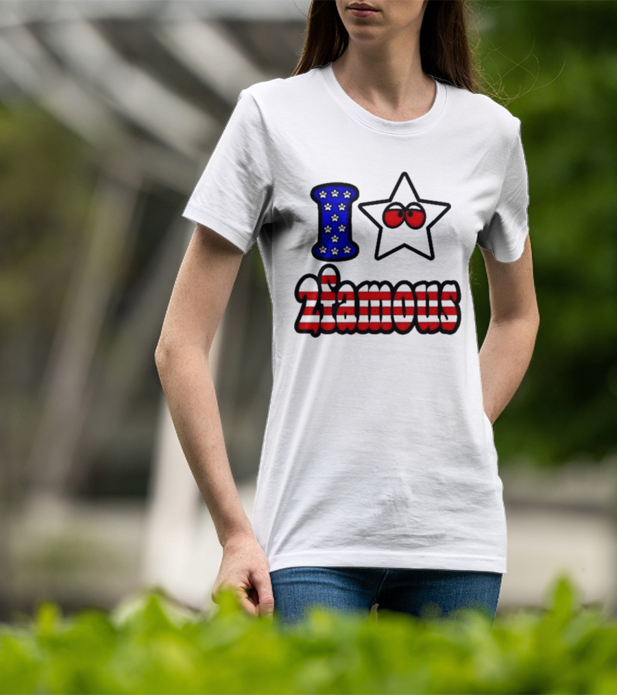2Famous I Love Star USA 2Famous T-Shirt