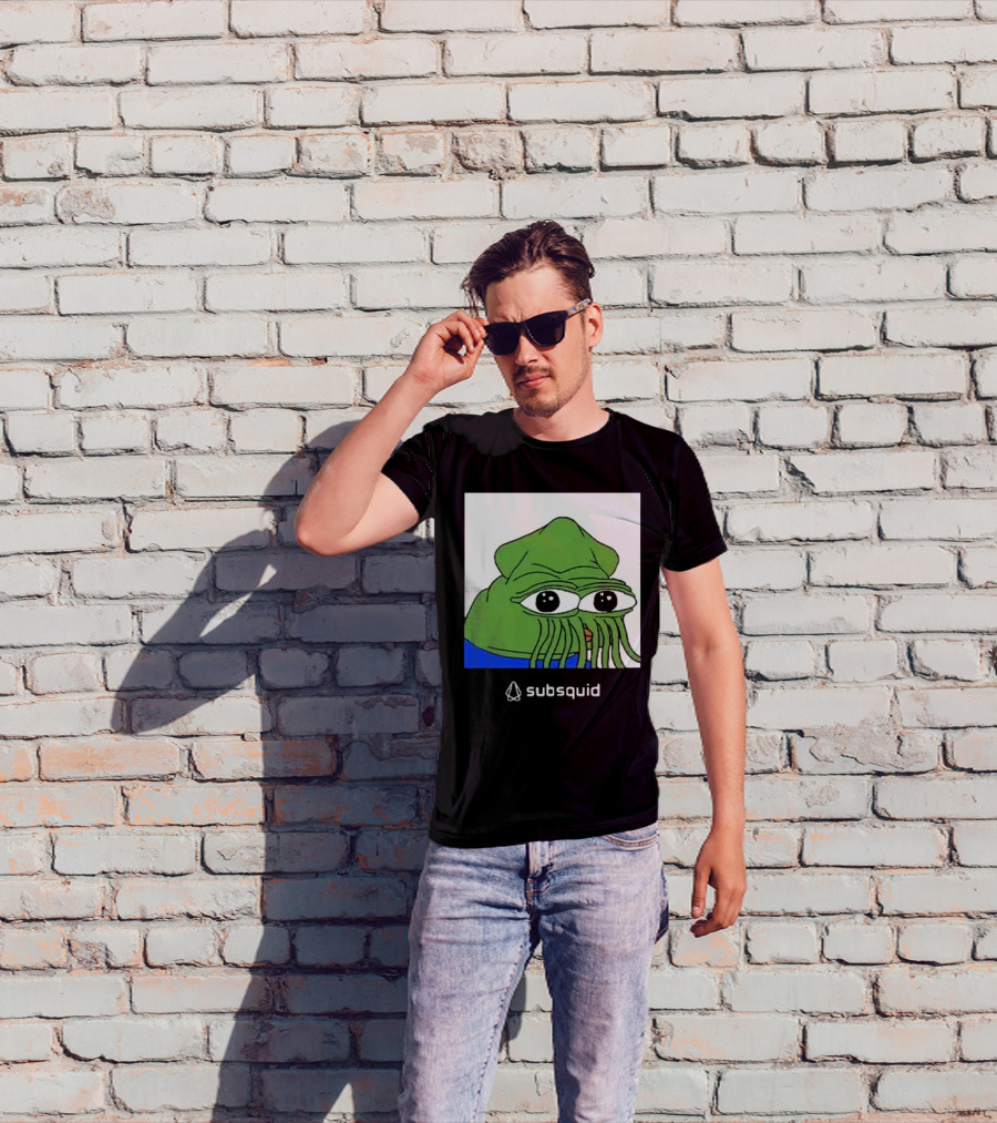 Dima Zhelezov Pepe The Frog Meme Subsquid T-Shirt