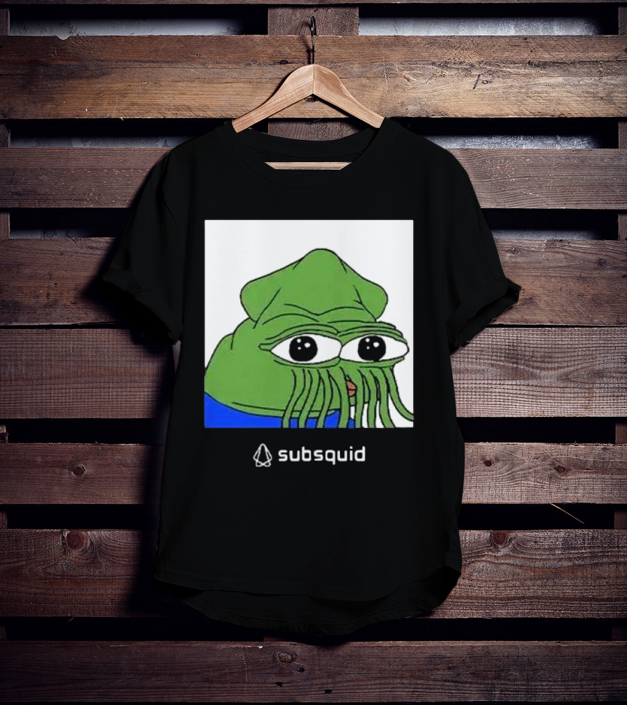 Dima Zhelezov Pepe The Frog Meme Subsquid T-Shirt