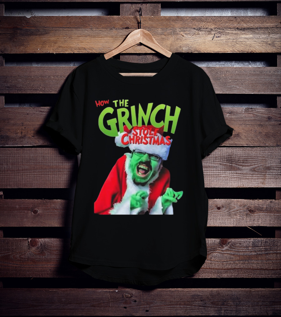 How The Grinch Stole Christmas Santa Costume Fun T-Shirt