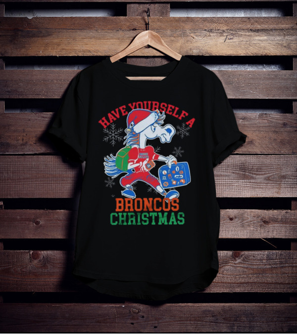 Have Yourself A Boise State Broncos Christmas T-Shirt