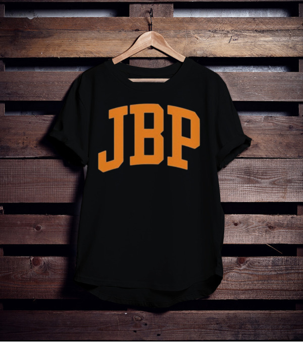 JBP Cobalt Orange Block Letters T-Shirt