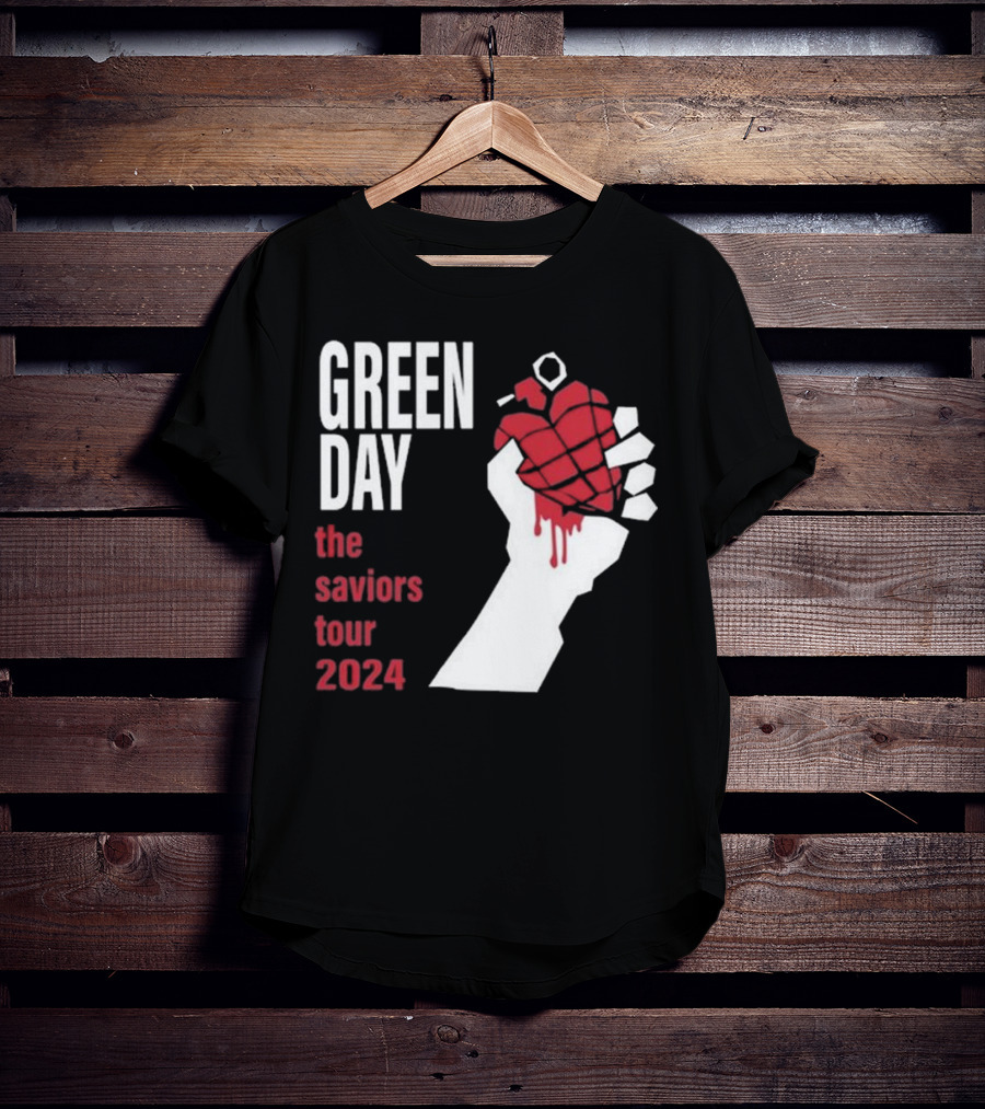 Green Day The Saviors Tour T-Shirt