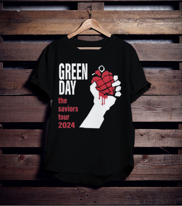 Green Day The Saviors Tour T-Shirt